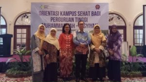 Read more about the article Orientasi Kampus Sehat oleh Kementerian Kesehatan Bekerjasama dengan Perguruan Tinggi Muhammadiyah-Aisyiyah