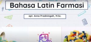 Read more about the article Video Pembelajaran Mata Kuliah Farmasetika oleh Dosen Prodi S1 Farmasi