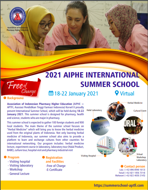 Read more about the article 2021 AIPHE INTERNATIONAL SUMMER SCHOOL