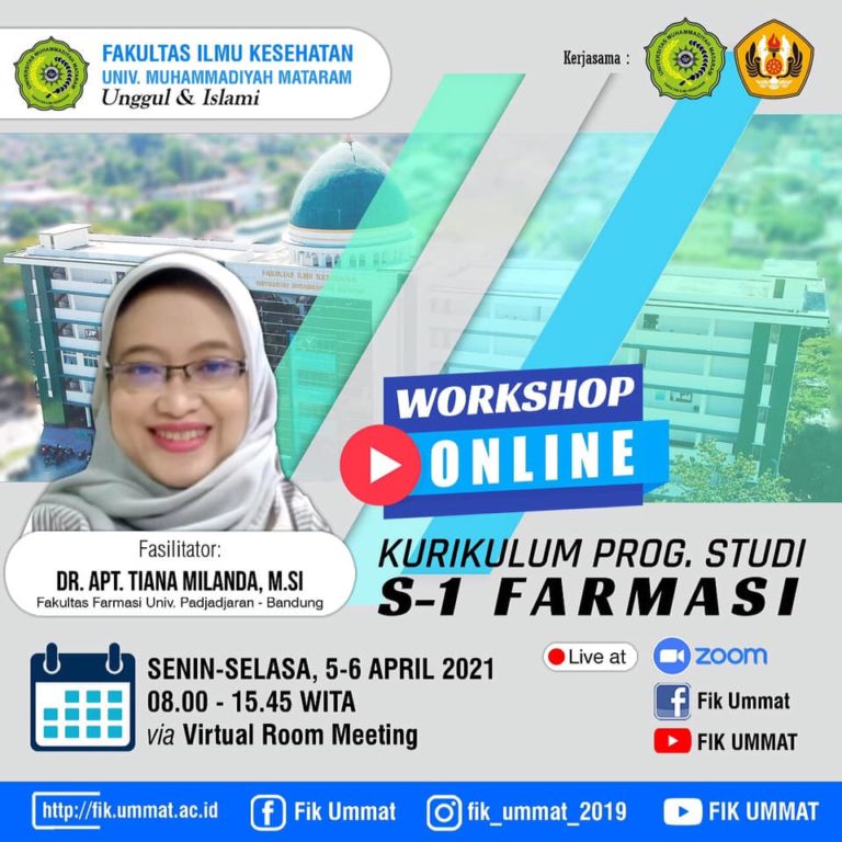 Read more about the article Seminar Online Kurikulum Program Studi S1 Farmasi