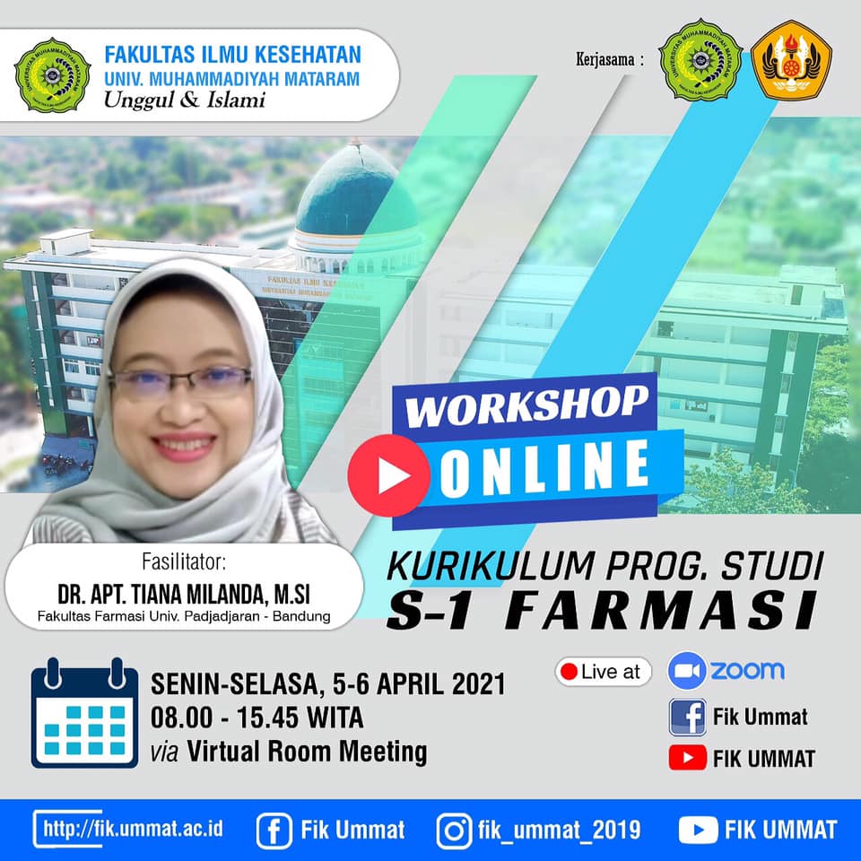 Read more about the article Seminar Online Kurikulum Program Studi S1 Farmasi