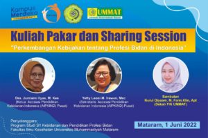 Read more about the article Kegiatan Kuliah Pakar dan Sharing Session “Perkembangan Kebijakan tentang Profesi Bidan di Indonesia”