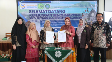 Tingkatkan Mutu Pendidikan, FIK UMMAT Terima Kunjungan Benchmarking dari STIKES Samarinda