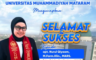 KABAR GEMBIRA! Dekan FIK UMMAT Raih Gelar Magister Kedua, Perkuat Kepemimpinan di Bidang Kesehatan