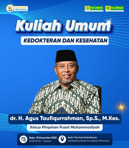 Membangun Peradaban: Ketua PP Muhammadiyah Isi Kuliah Umum di FK UMMAT