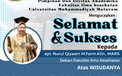 Dekan FIK UMMAT Raih Gelar Magister Kedua: Perkuat Kompetensi Kepemimpinan di Bidang Administrasi Rumah Sakit